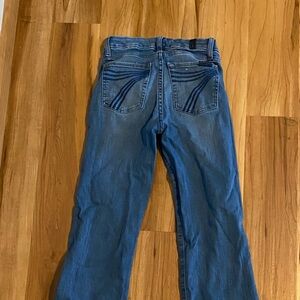 Sevens for all mankind light wash dojo jeans!